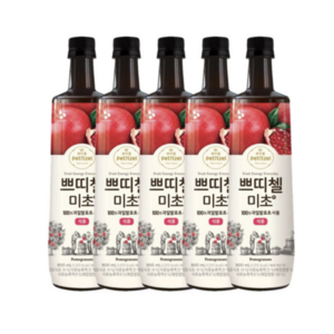 CJ쁘띠첼 미초석류 900ml, 4.5L, 1개