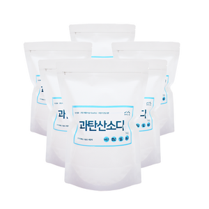 블레싱홈 과탄산소다 1kg 6개(6kg) 국산 코팅 최상원료 산소 표백, 6개