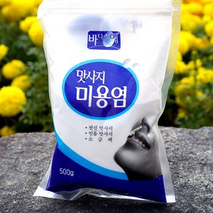 바다애 맛사지 미용소금 500g, 3개