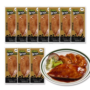 햇살닭 더촉촉한 닭가슴살 숯불갈비맛 (100g), 10개, 100g