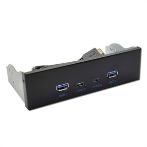 USB3.2 Type-C 광학 드라이브 10GBPS 패널 전면 패널 허브 VILVL822Q7 메인 컨트롤, 한개옵션0