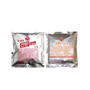 오뚜기 진한라면 스프+쇠고기 라면스프, 285g, 2개