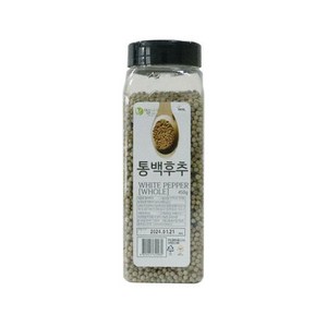 (주)이슬나라 통 백후추 450g, 1개