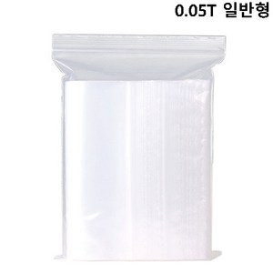 진주바다 지퍼백 7X10cm 100매 PE 두꺼운 비닐팩 0.05T, 1세트, 100개