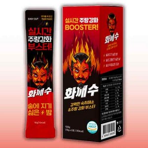화깨수 실시간 숙취해소제, 18ml, 6개입