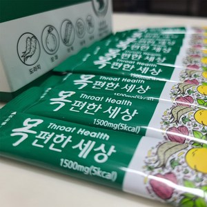 환절기 폐에좋은 기침 가래 천식 목건강영양제 목잠김 목에가래낀느낌 목이간지러움 목편한세상, 45g, 1개