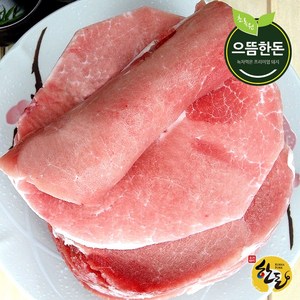 [으뜸한돈] 뒷다리살 불고기용 1.8kg (300gX6팩), 6개, 300g