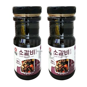 CJ제일제당 백설 소갈비양념 840g x2개, 2개