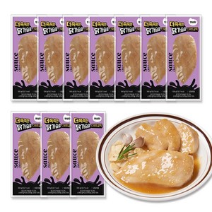 햇살닭 더촉촉한 닭가슴살 스위트갈릭 (100g), 100g, 10개