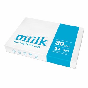 밀크 80g 복사용지, 500매, B4