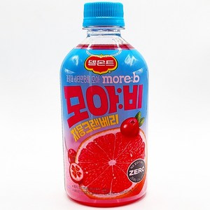 델몬트 모아비 자몽크랜베리 제로칼로리 음료, 12개, 500ml