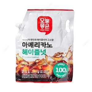 쟈뎅 Only Pice 아메리카노 헤이즐넛(2.1L) 액상커피 대용량, 2.1L, 1개