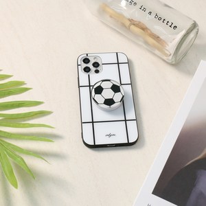 온리유 스포츠 볼 휴대폰 핸드폰 아크릴 스마트톡, soccerball, 1개