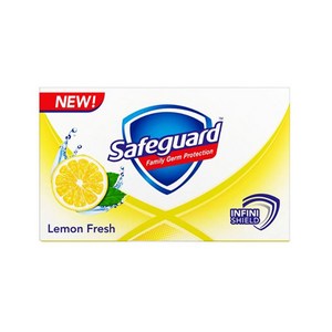 Safeguad Soap Lemon 세이프가드 레몬 비누, 130g, 1개