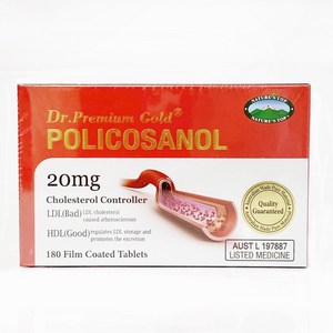 네이쳐스탑 닥터 프리미엄 골드 폴리코사놀 20mg 180정, 1개