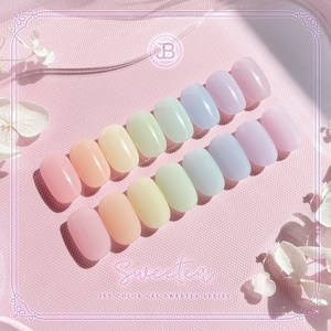 진비 아이비 스위티 8종세트 파스텔시럽컬러젤, 1개