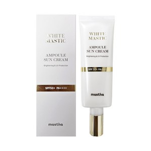 [홈쇼핑 최신상] 매스티나 화이트 매스틱 앰플 선 크림 40ml(SPF50+), 1개, 40ml