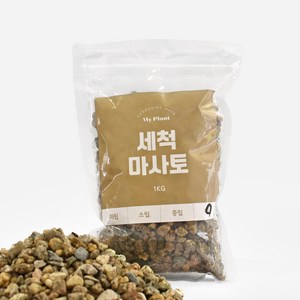 마이플랜트 세척마사토 대립 소포장, 1개, 5kg