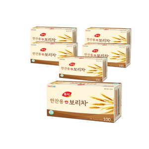 동서식품 한잔용 보리차100T, 1.5g, 100개입, 6개