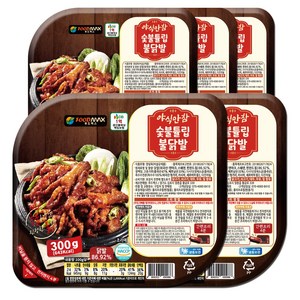 야식만참 숯불튤립불닭발 300g, 5개