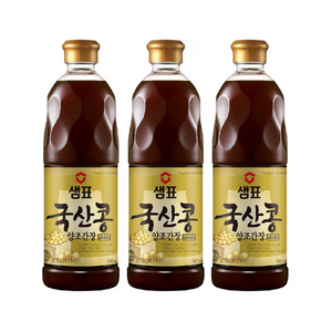 샘표 국산콩 간장 프리미엄 860ml x 3, 3개