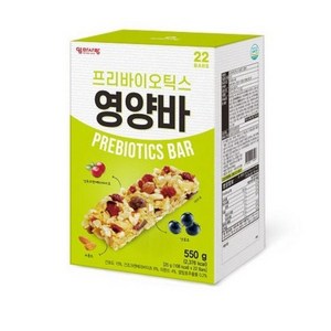 엄마사랑 프리바이오틱스 영양바, 550g, 2개