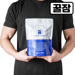 수달리커피 디카페인 꿀잠 블렌드 원두, 1개, 500g, 홀빈(분쇄안함)