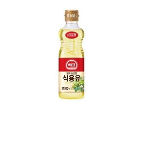 해표 식용유, 900ml, 5개