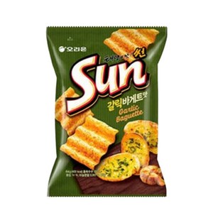 오리온 태양의 맛 썬 갈릭바게트맛, 80g, 12개