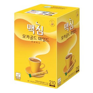 맥심 모카골드 마일드 커피 믹스, 12g, 210개입, 1개