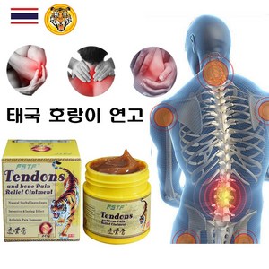 태국 관절염 연고 류마티스 근육통 통풍치료 무릎 어깨 허리 마사지 크림, 1개, 20ml