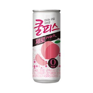 동원 쿨피스 제로 복숭아, 60개, 230ml