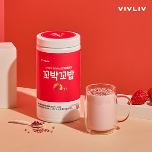 꼬박꼬밥 단백질 쉐이크 딸기맛 600g, 1개