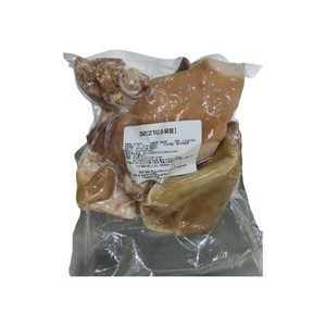 돼지 머리고기1.2kg이상*2팩한마리(수육용:덩어리), 1.2kg, 1개