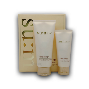 숨37도 타임 에너지 프레쉬 클렌징 폼 200ml+100ml, 1세트, 300ml
