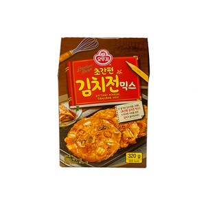 오뚜기 초간편 김치전 믹스, 320g, 3개