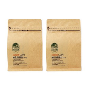 그레인팜 볶은 국산 작두콩차, 100g, 2개, 1개입, 100g