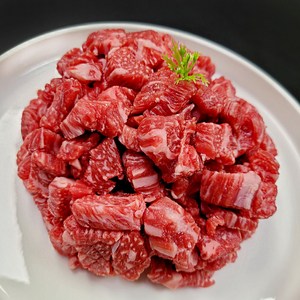 [더자인] 1++ 한우 국거리, 3개, 300g
