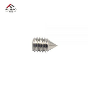 문 손잡이 특수 스테인레스 스틸 육각 소켓 나사 팁 M5 * 8mm/M6 8mm, [01]M5X8mm, 1개