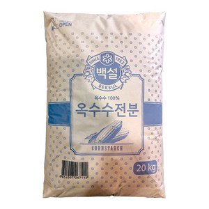 백설 옥수수전분 20kg, 1개