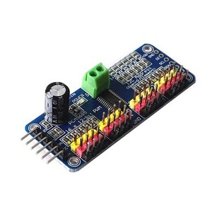 PCA9685 16채널 PWM I2C 서보모터 드라이버 모듈, 1개