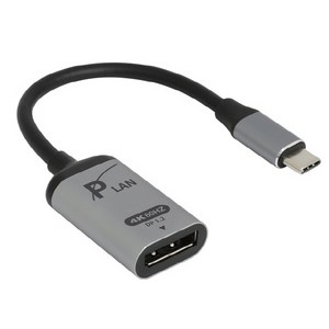 파워랜 USB C TYPE TO DP 컨버터 4K60, 1개, PL-UCDP