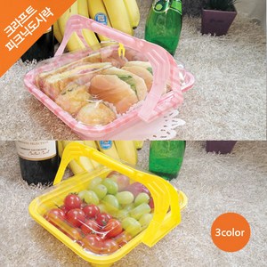 [크라프트 피크닉도시락] 피크닉도시락 (1개), 피크닉도시락(파랑)(1개), 1개