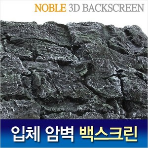 피알피쉬 Noble 3D 암벽 백스크린 #4-black, 1개, 600 X 450 X 65 (가로X세로X두께), 상세 설명 참조