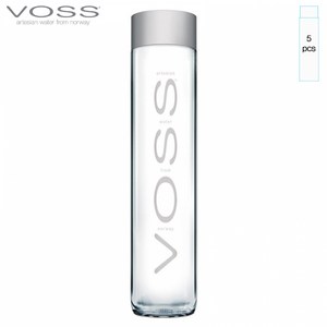 [VOSS 워터 800ml(STILL)-5pcs]/생수/탄산수/심층수/빙하수/프리미엄생수/물/, 5개, 800ml