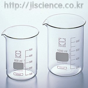 [JLS] Duanbeake 독일강화유리비이커 비커, 1개, 250ml