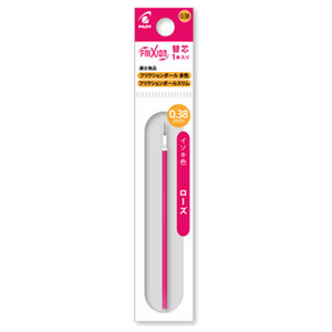 파이롯트 프릭션 지워지는 볼펜 슬림 리필 0.38mm 20가지 색상, 로즈, 1개입
