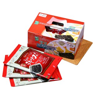 [전대표] 청양 백세김 고추맛김 구기자맛김 20gx8봉 옵션선택 spicy seaweed / Goji bey seaweed, 8개, 고추맛김20g