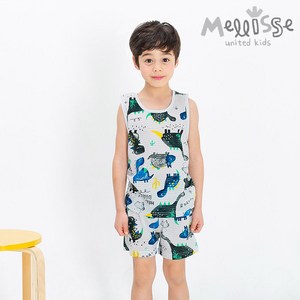 [멜리스] 모노디노 민소매 자가드 상하의세트