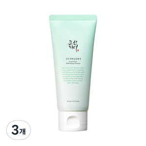 조선미녀 산뜻청매실클렌저, 3개, 100ml